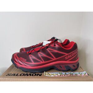 Salomon XT-6 Rum Raisin Fired Red Mens 13us